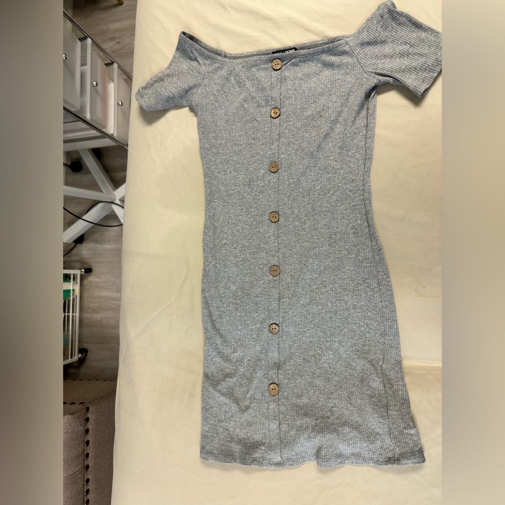 Off shoulder mini dress